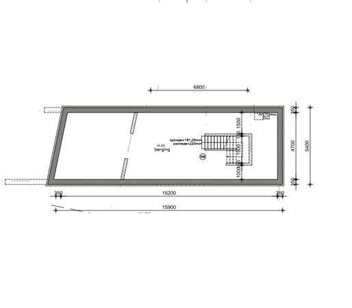 Floorplan - Amalialaan 27, 6051 NH Maasbracht
