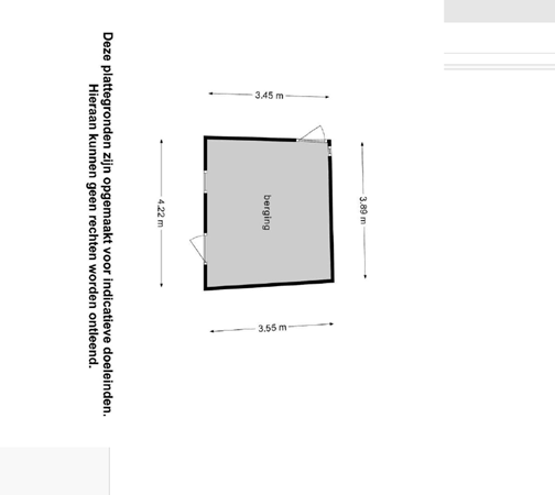 Floorplan - Kanunnik van Nuijsstraat 36, 6451 BC Schinveld