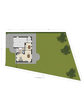 Floorplan - Postbaan 18, 6081 GN Haelen