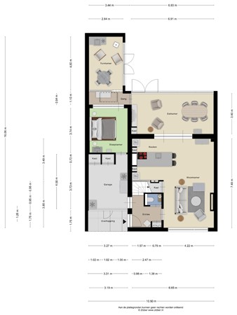 Floorplan - Edith Steinstraat 9, 6101 DR Echt