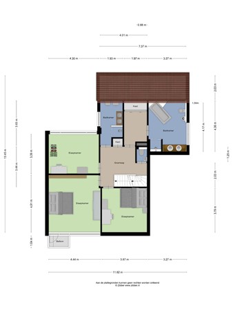 Floorplan - Suikerdoossingel 28, 6051 HP Maasbracht