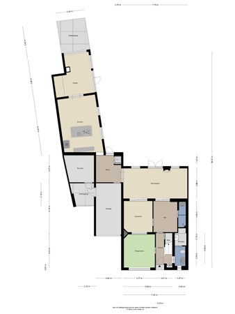 Floorplan - Bovenste Eind 35, 6101 EN Echt
