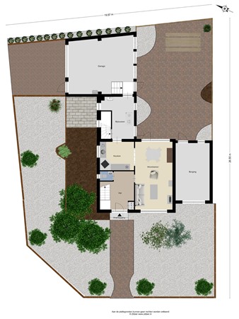 Floorplan - Stationsweg 23, 6051 KK Maasbracht