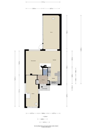 Floorplan - De Zeulk 4, 6019 CW Wessem