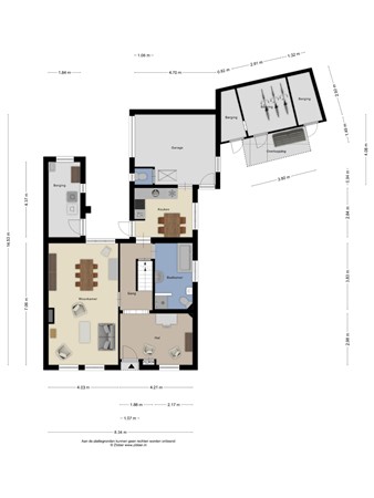 Floorplan - Rijksweg Noord 7, 6102 BM Echt