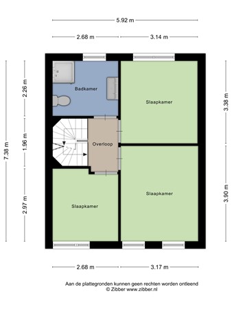 Floorplan - Siem Boonenstraat 3, 6081 DJ Haelen