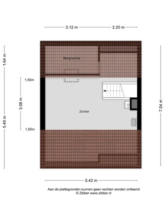 Floorplan - Gangboord 22, 6051 GK Maasbracht
