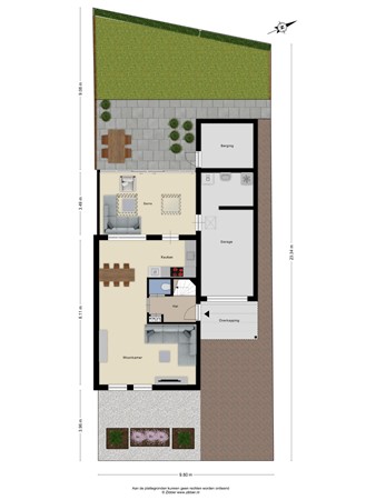 Floorplan - Gangboord 22, 6051 GK Maasbracht