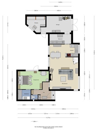 Floorplan - Jo Calsstraat 82, 6049 HW Herten