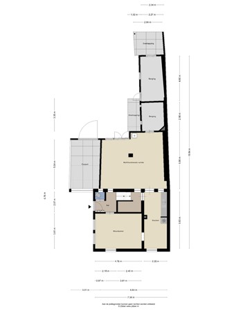 Floorplan - Pastoor Rijckxstraat 17, 6065 CA Montfort