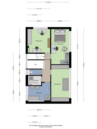 Floorplan - Savelsbosch 16, 6228 SB Maastricht