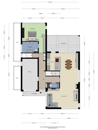 Floorplan - Savelsbosch 16, 6228 SB Maastricht