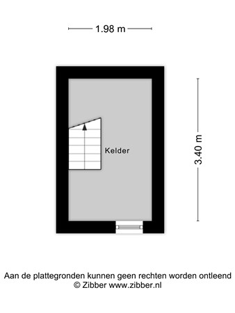 Floorplan - Raadhuisstraat 26, 6051 HZ Maasbracht