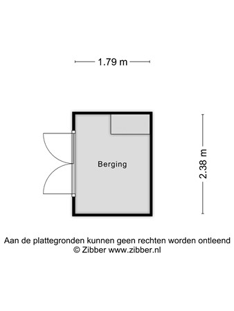 Floorplan - Raadhuisstraat 26, 6051 HZ Maasbracht