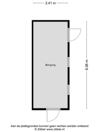 Floorplan - Binnenweg 20, 6051 BZ Maasbracht