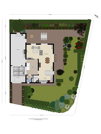 Floorplan - Drs J. Lebensstraat 22, 6116 BL Roosteren