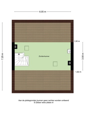 Floorplan - Steenakkerstraat 30, 6051 JW Maasbracht