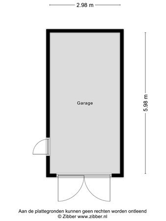 Floorplan - Steenakkerstraat 30, 6051 JW Maasbracht