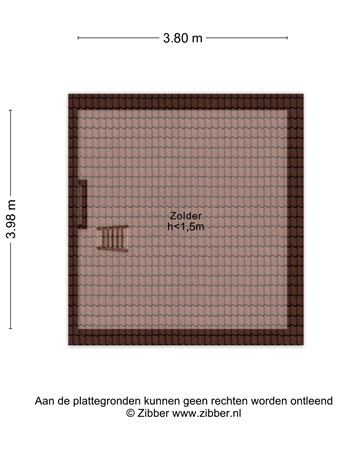 Floorplan - Boegstraat 36, 6051 LD Maasbracht