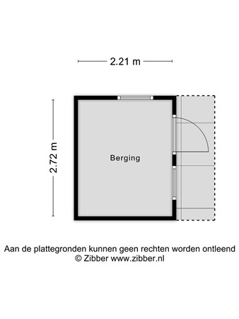 Floorplan - Kasteel Hillenraedtstraat 33A, 6043 HA Roermond