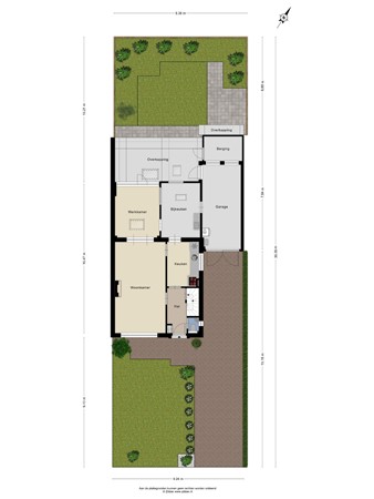 Floorplan - Maasbrachterweg 65, 6067 CP Linne