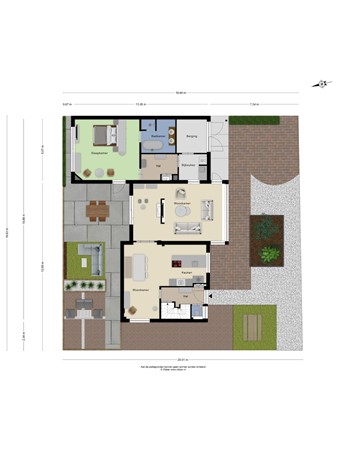 Floorplan - Rozendaalseheide 32, 6065 EB Montfort