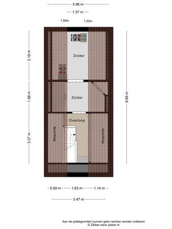 Floorplan - Kasteelstraat 10, 6014 EJ Ittervoort