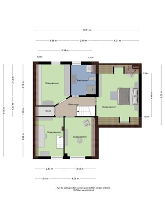 Floorplan - Kasteelstraat 10, 6014 EJ Ittervoort