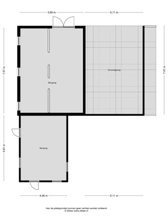 Plattegrond - Bandijk 71, 7396 ND Terwolde - 449052_2D_Berging_Bandijk_71_Terwolde_07.jpg