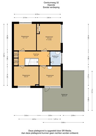 Centrumweg 32, 9865 BB Opende - Eerste verdieping - 2D.jpg