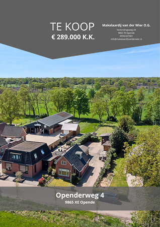 Brochure preview - Brochure - Openderweg 4 - Opende.pdf