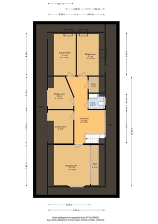 Bombay 6, 9863 TD Doezum - Eerste verdieping - 2D.jpg