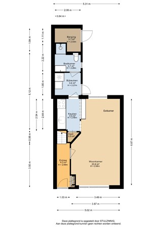 Jouwsmastraat 33, 8934 AX Leeuwarden - Begane grond - 2D.jpg