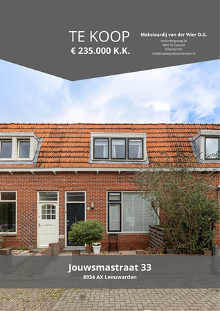 Brochure preview - Brochure - Jouwsmastraat 33 - Leeuwarden.pdf