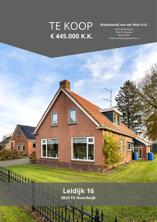 Brochure preview - Brochure - Leidijk 16 - Noordwijk.pdf
