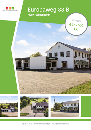 Brochure preview - 01 Brochure Europaweg 88 b.pdf