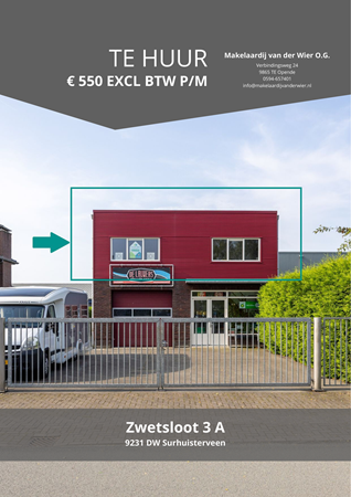 Brochure preview - Brochure - Zwetsloot 3 A - Surhuisterveen.pdf