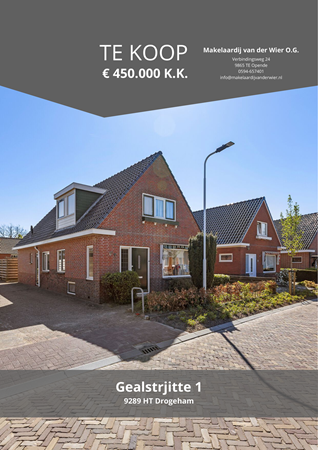 Brochure preview - Brochure - Gealstrjitte 1 - Drogeham.pdf
