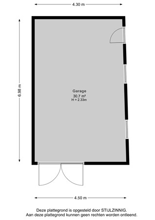 Langeweg 27, 9861 GA Grootegast - Garage - 2D.jpg
