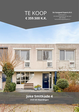 Brochure preview - Joke Smitkade 4, 3137 ZE VLAARDINGEN (1)