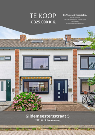 Brochure preview - Gildemeestersstraat 5, 2871 GL SCHOONHOVEN (1)