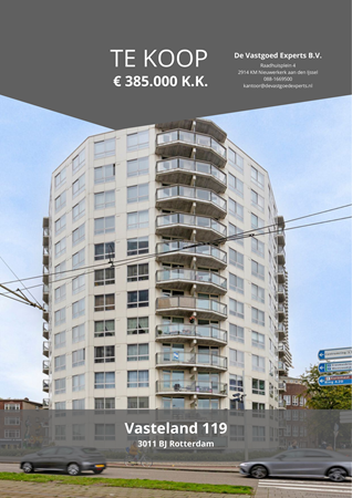 Brochure preview - Vasteland 119, 3011 BJ ROTTERDAM (1)