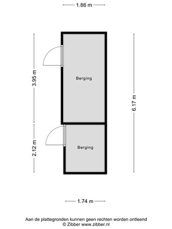 Floorplan - Kerkpad 21, 2461 TJ Ter Aar