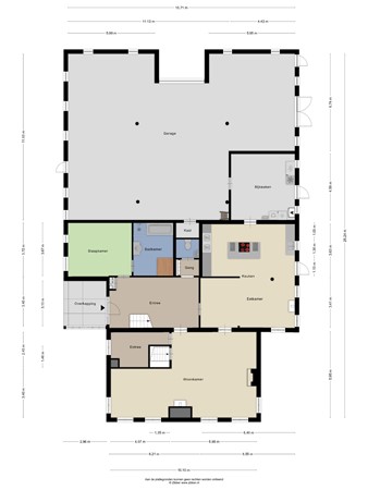 Floorplan - Beulakerweg 123, 8355 AE Giethoorn