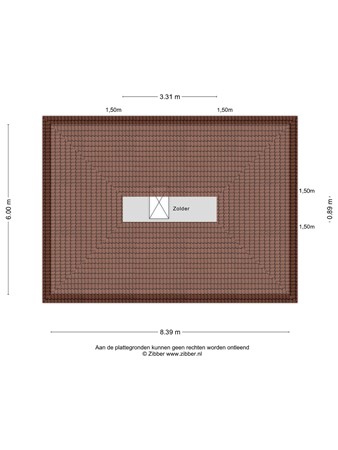 Floorplan - Brucknerstraat 10, 2901 GB Capelle aan den IJssel