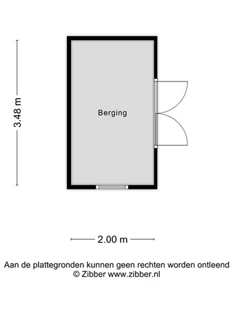 Floorplan - Brucknerstraat 10, 2901 GB Capelle aan den IJssel