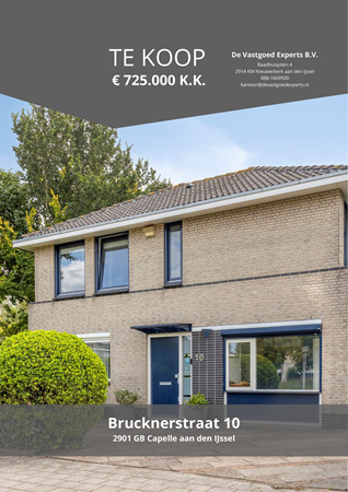 Brochure preview - Brucknerstraat 10, 2901 GB CAPELLE AAN DEN IJSSEL (1)