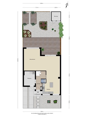 Floorplan - Couperinstraat 20, 2901 RA Capelle aan den IJssel