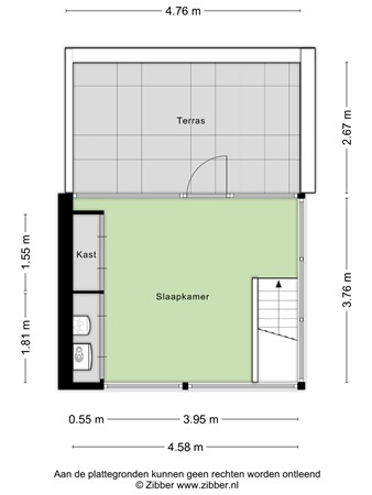 Floorplan - Rijkenswaard 4, 3079 PT Rotterdam