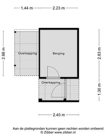 Floorplan - Koningin Julianastraat 54, 3421 JC Oudewater